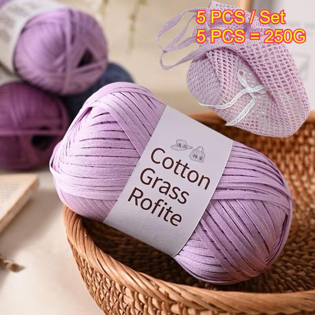 5 ADET 250g Rafya Kağıt İpi Ör - Crochet Bag Raffia incelemesi ve fiyatı