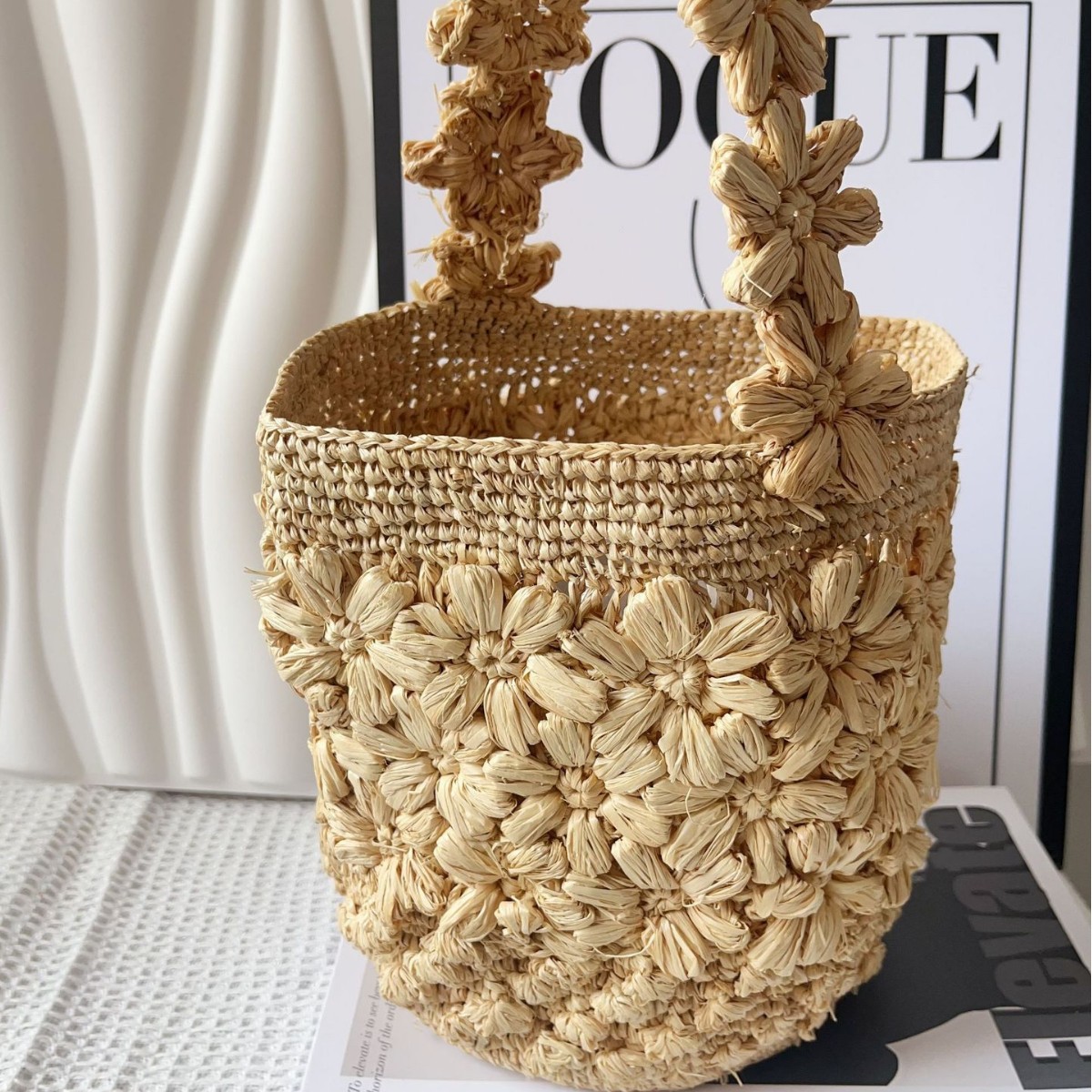 Kadınlar İçin Yazlık Rafya Örg - Crochet Bag Raffia incelemesi ve fiyatı