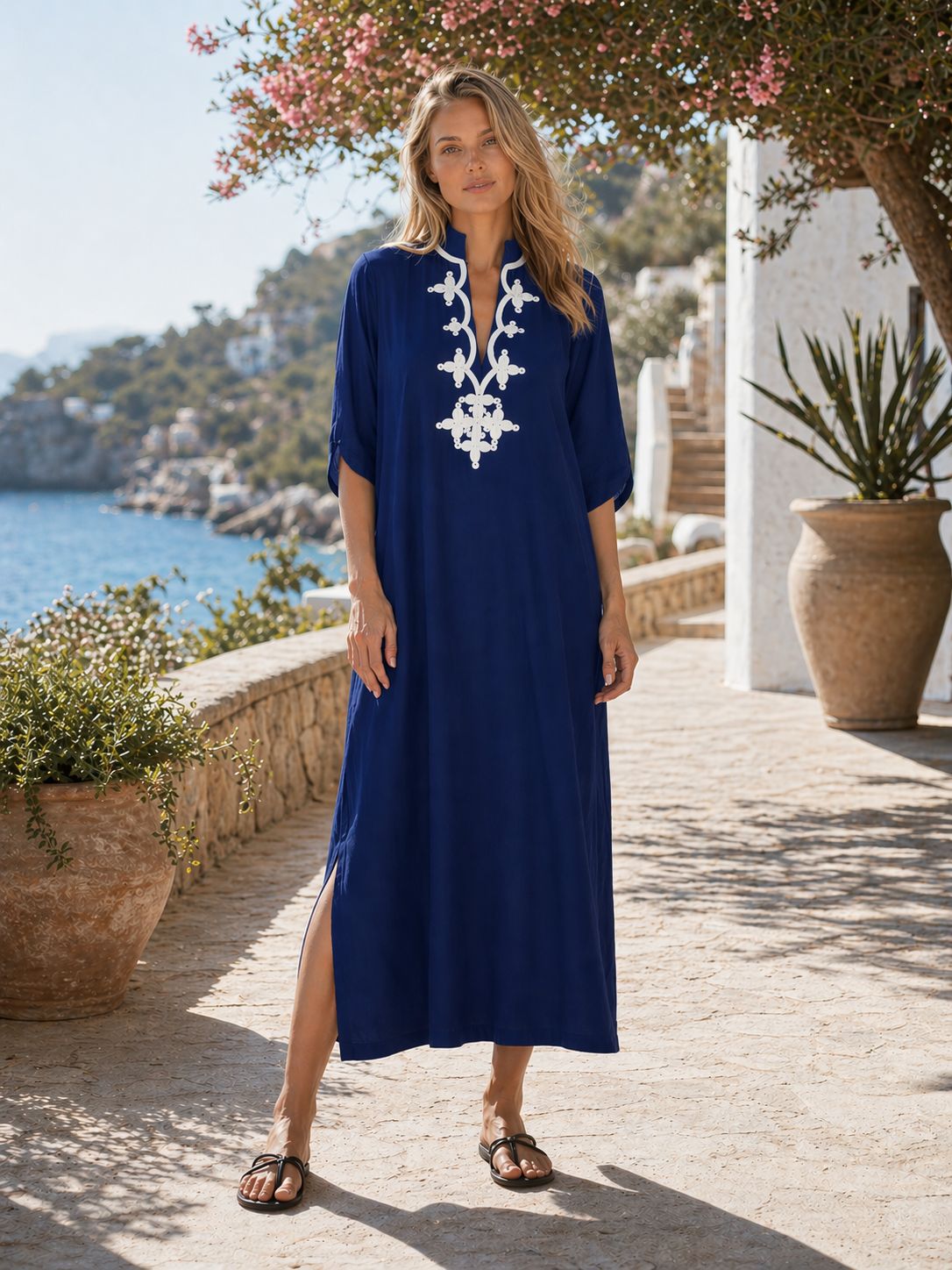 Kadınlar İçin Kaftan Elbiseler - Cover Up Kaftan incelemesi ve fiyatı