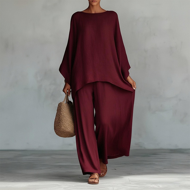 Bahar Yeni Moda Keten Gevşek U - Linen Pant Wide incelemesi ve fiyatı